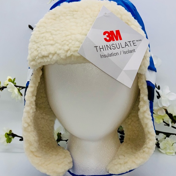 Gap Kids Sherpa Trapper Hat Thinsulate Insulation Size: S/M Color: Bristol Blue - Picture 7 of 10